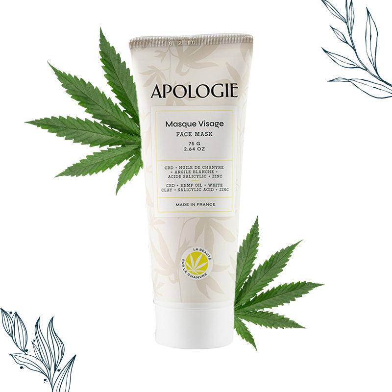 Masque Visage Purifiant – Apologie (tube de 75 g)