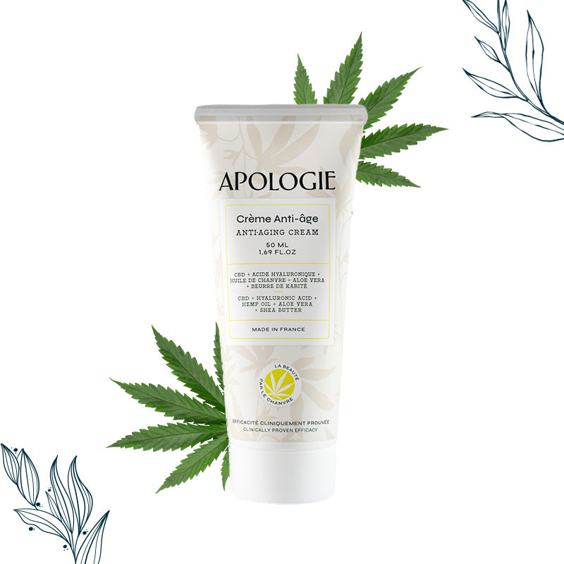 Crème Hydratante Anti-Âge – Apologie (tube de 50 ml)