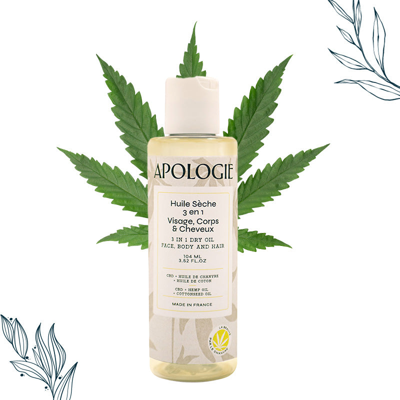Huile Sèche 3 en 1 – Apologie (flacon spray 104 ml)