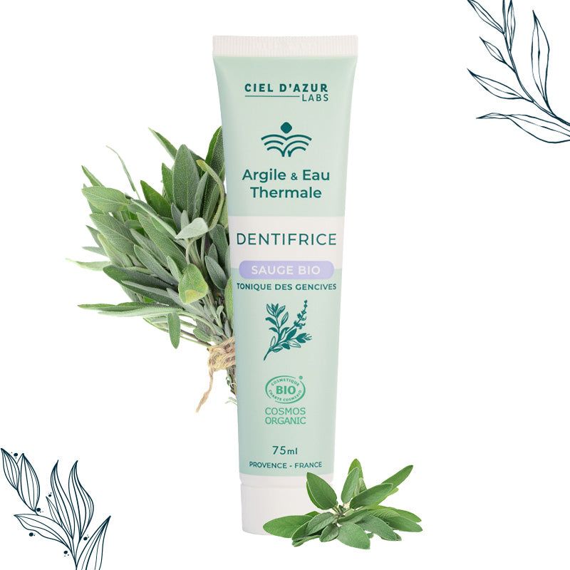 Dentifrice Sauge certifié bio