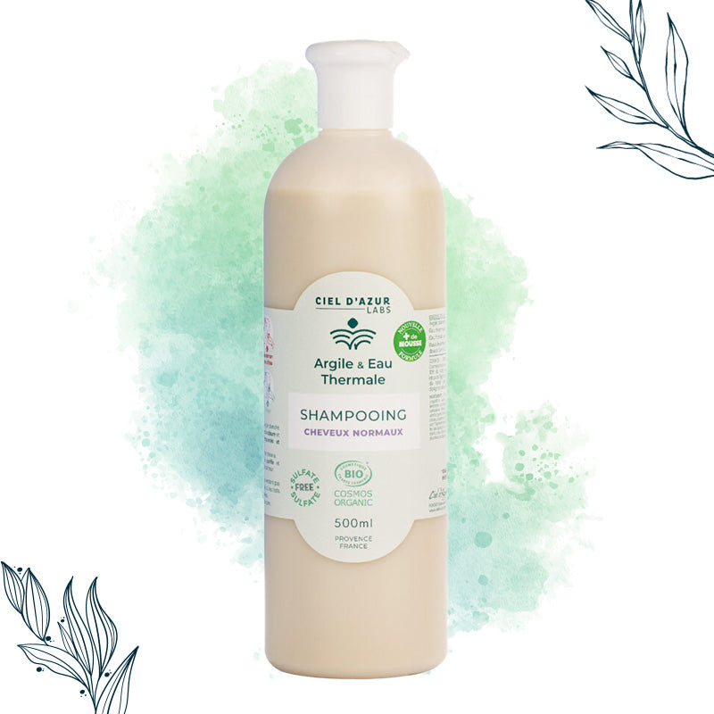 Shampooing cheveux normaux Argile et Eau Thermale