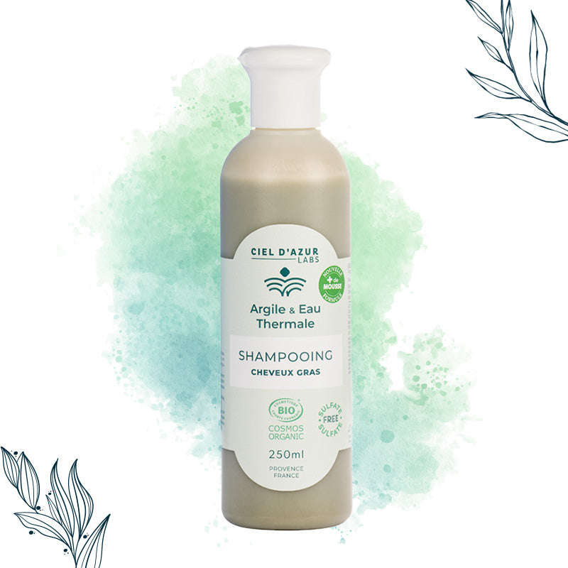 Shampooing cheveux gras Argile et Eau Thermale