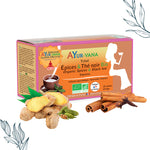 Boîte de 25 sachets d'infusion Epice et thé noir bio de la marque ayurvana