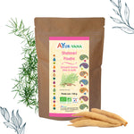 Sachet de 150 g de poudre de Shatavari bio de la marque Ayurvana