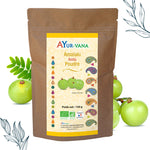 Sachet de poudre d'Amalaki bio de 150g d'Ayurvana