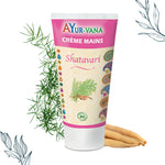 Crème pour les mains bio au Shatavari de la marque Ayurvana
