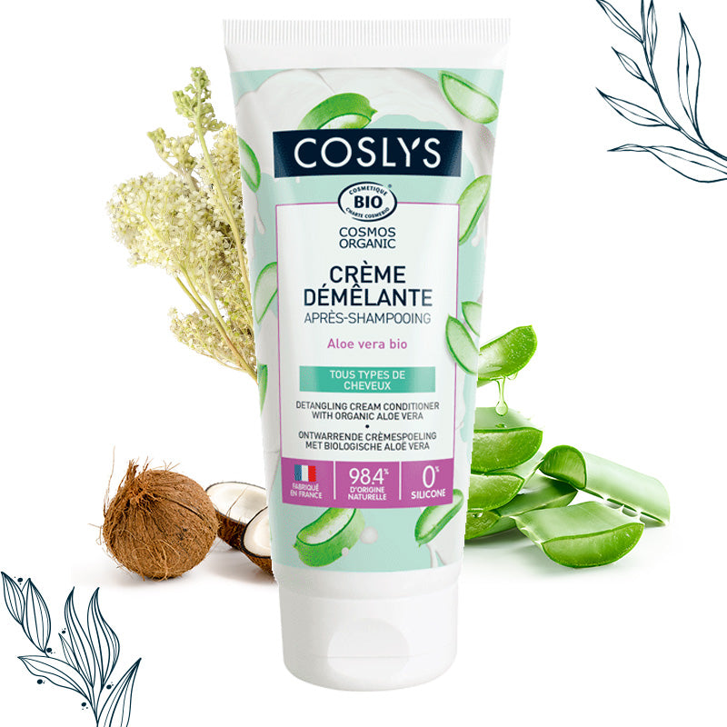 Crème démêlante certifiée bio et vegan – Coslys