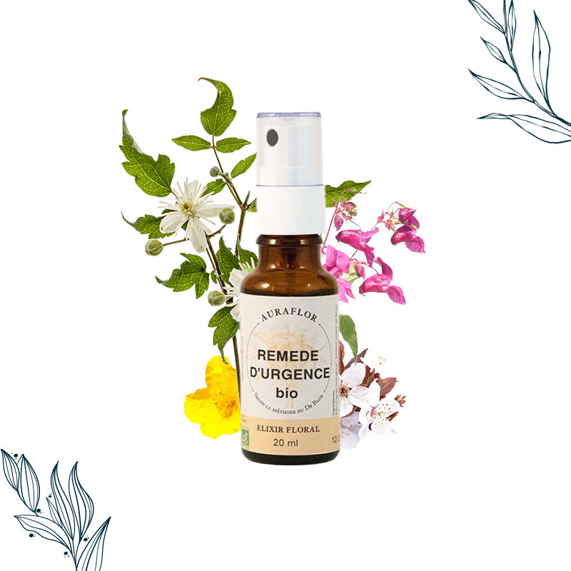 Spray de 20 ml de Remède d'urgence bio de la marque dioter