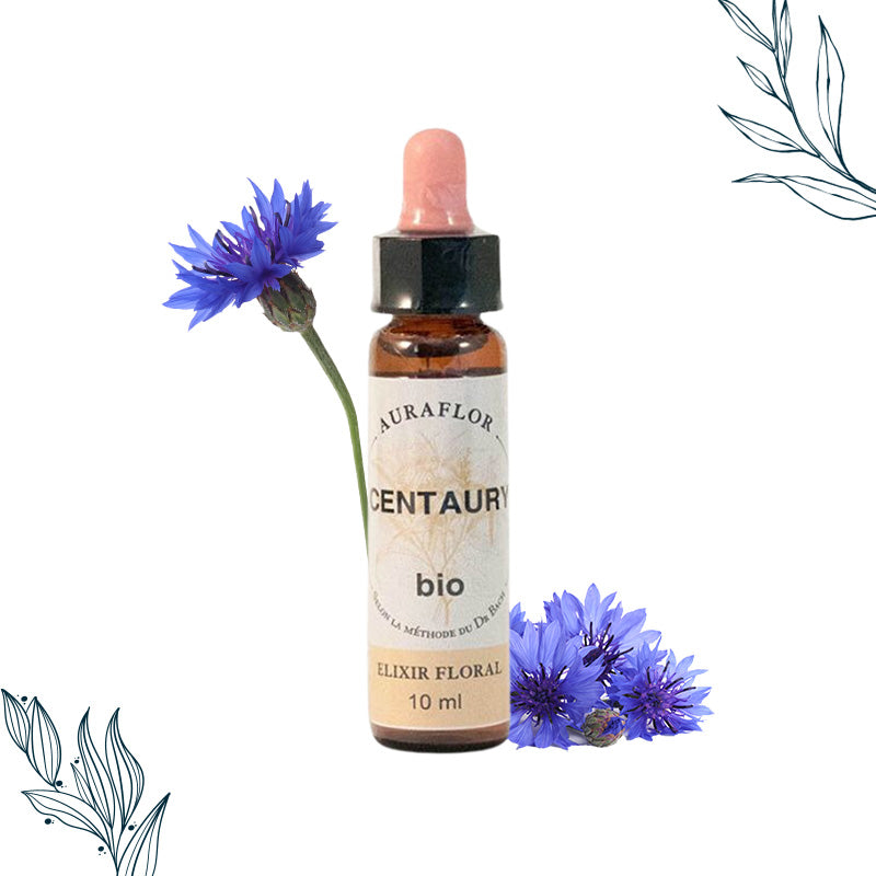 Fleurs de Bach Bio Centaurée en compte-gouttes