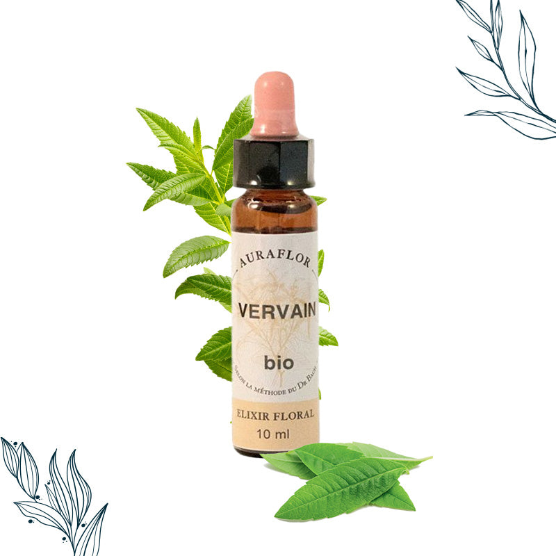 Fleurs de Bach Bio Verveine en compte-goutte