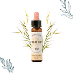 Compte-goutte de 10ml de fleurs de bach bio de folle avoine de la marque Dioter