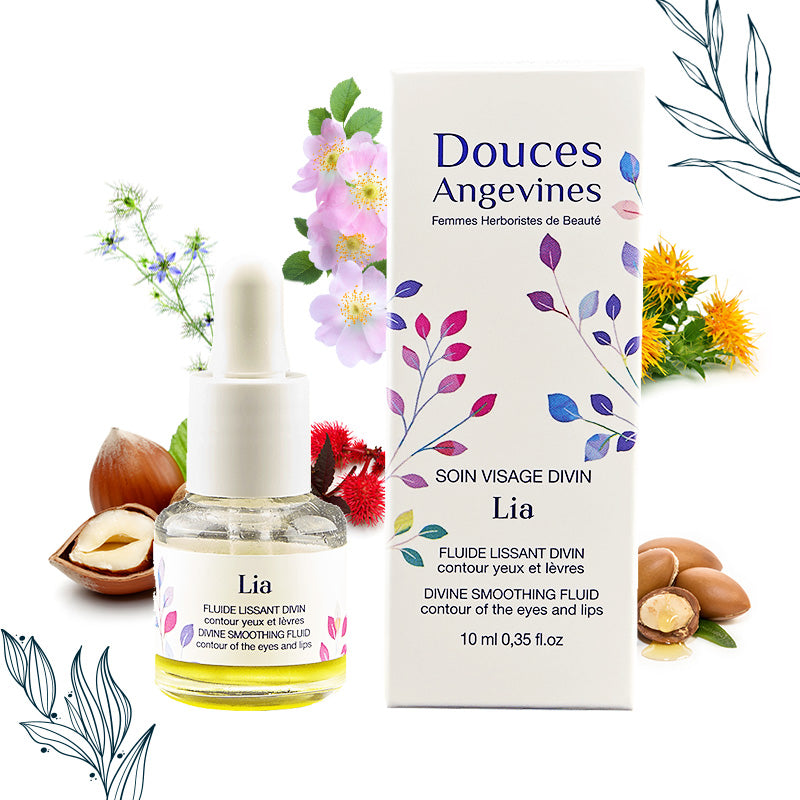 Fluide lissant yeux & lèvres Lia certifié bio – Douces Angevines