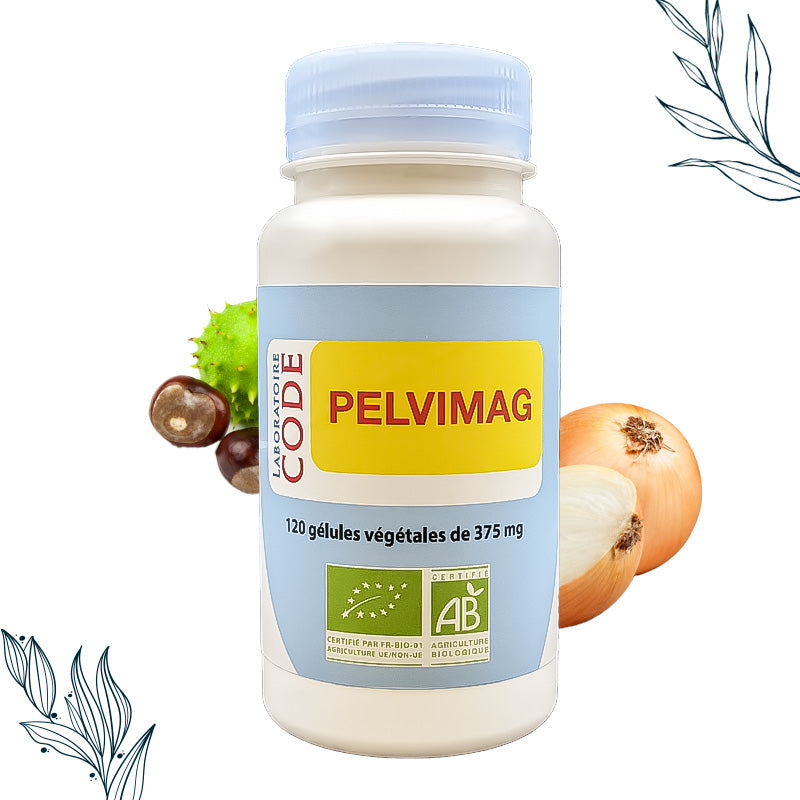 Pelvimag bio en gélules végétales de la marque Laboratoire Code
