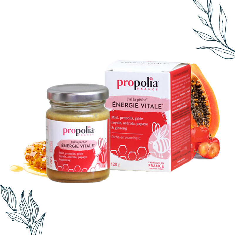 Pot de 120g d'Energie Vitale de la marque Propolia