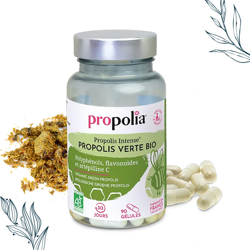 Gélules de propolis verte bio – Propolia