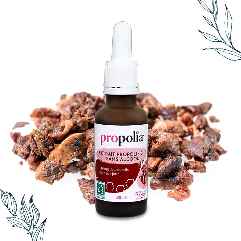 Extrait de propolis brune sans alcool bio - Propolia