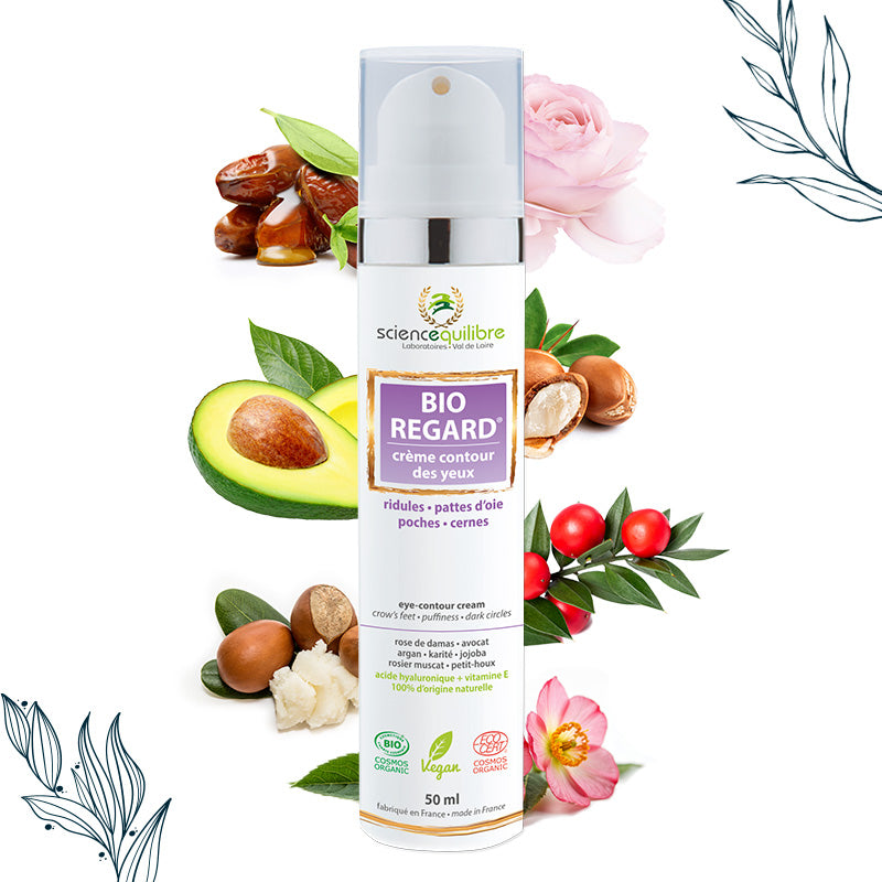 BIO REGARD crème contour des yeux certifié bio et vegan – Science et Équilibre