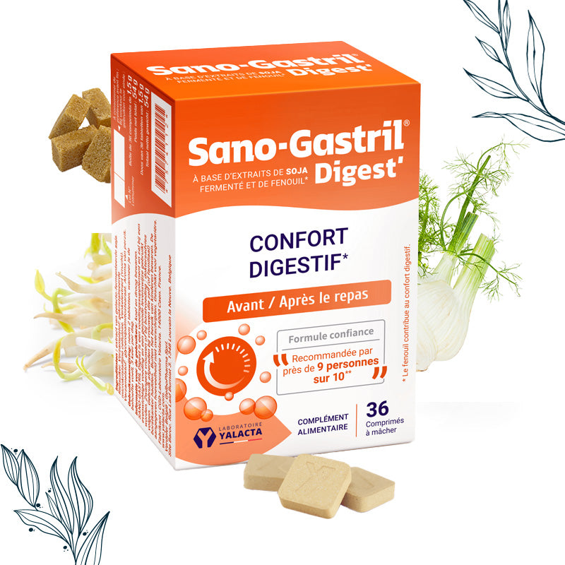 SANO-GASTRIL® DIGEST’ en comprimés – Yalacta