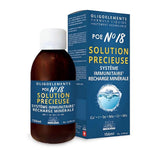 Solution Précieuse POE n°18 Bioligo - flacon verre ambré avec étiquette bleu marine