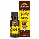 Biofloral SOS Secours granules bio pour enfants 19,5g flacon packaging jaune brun
