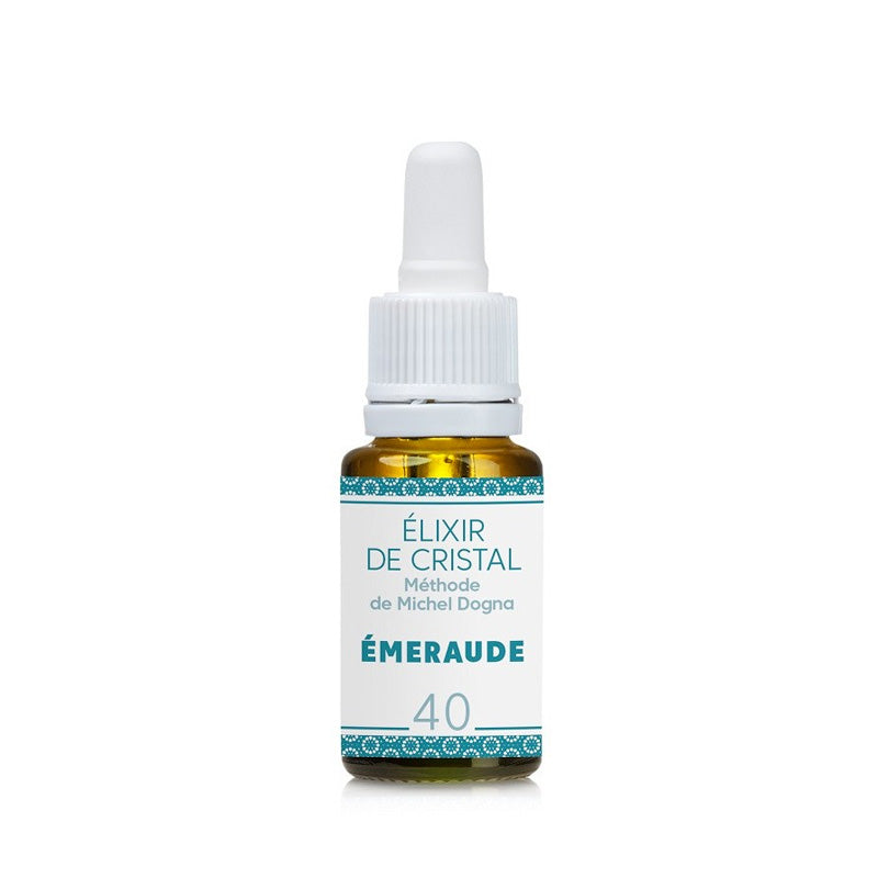 Elixir de cristal Emeraude de 15 ml de Source Claire
