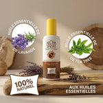 Spray Aromaspray anti punaise de lit aux huiles essentielles naturelles de lavande et tea tree