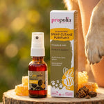 Spray cutané purifiant Propolia à la propolis, miel et romarin pour la santé de la peau