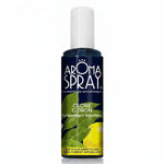 Spray d'ambiance Cèdre-Citron Aromaspray flacon bleu foncé avec bouchon blanc