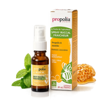 Spray Gorge Bio Propolia 20ml miel propolis menthe flacon verre ambré