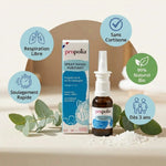 Spray Nasal Purifiant Propolia - Respiration libre, sans cortisone, 99% naturel bio dès 3 ans