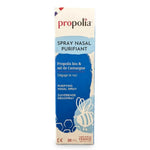 Spray Nasal Purifiant Propolia 20mL - flacon bleu et blanc avec logo abeille