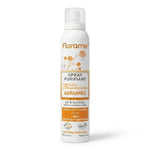 Spray Purifiant Agrumes Bio Florame - Flacon blanc avec étiquette orange et verte