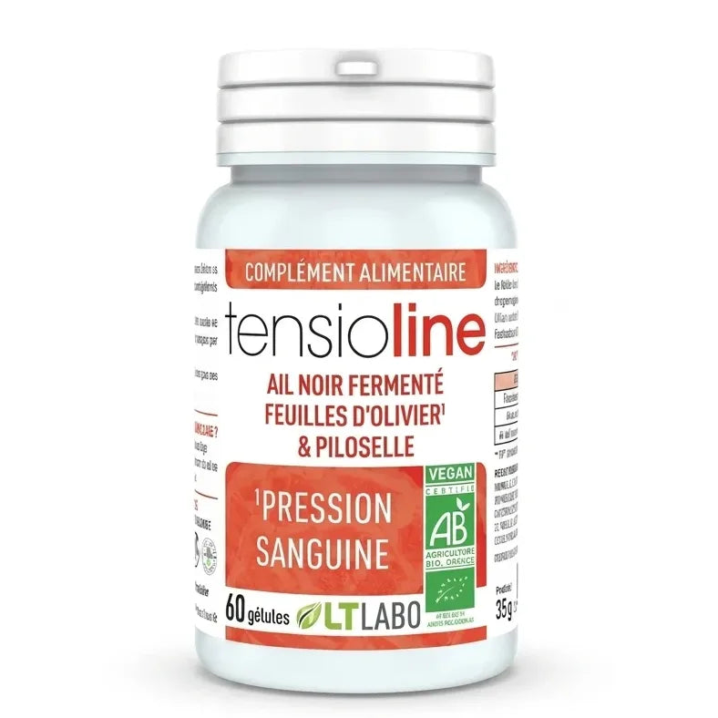 Tensioline Bio gélules - Complément alimentaire certifié AB LT Labo