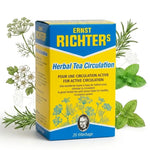 Tisane Circulation Ernst Richter's en sachet - Boîte de 20 filterbags pour améliorer la circulation sanguine