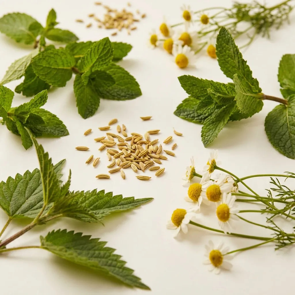 Tisane digestion Ernst Richter's avec menthe, ortie, fenouil et camomille frais