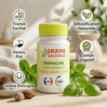 Triphaline Vegan gélules avec bénéfices : transit, ventre plat, satiété et détoxification