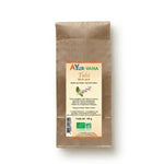 Tulsi bio vegan Ayurvana - Infusion en vrac dans sachet kraft avec label orange