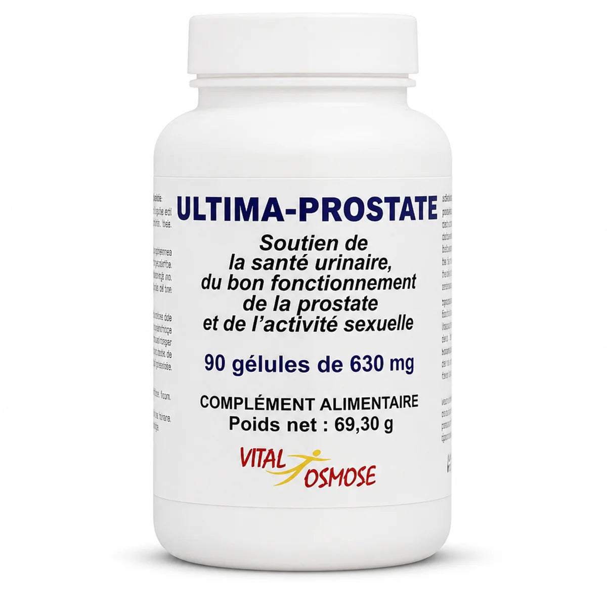 Ultima Prostate 90 gélules Vital Osmose - Complément alimentaire pour la santé prostatique
