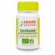 Graine Sauvage Valériane Bio Vegan en gélules, flacon avec certification AB sur fond blanc