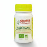Flacon Valériane Bio vegan Graine Sauvage en gélules, complément alimentaire naturel