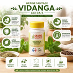 Vidanga extrait 60 gélules Graine Sauvage avec 5 bénéfices digestifs, immunité et détoxification