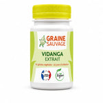 Vidanga Extrait 60 gélules Graine Sauvage - Flacon blanc avec bouchon jaune-vert