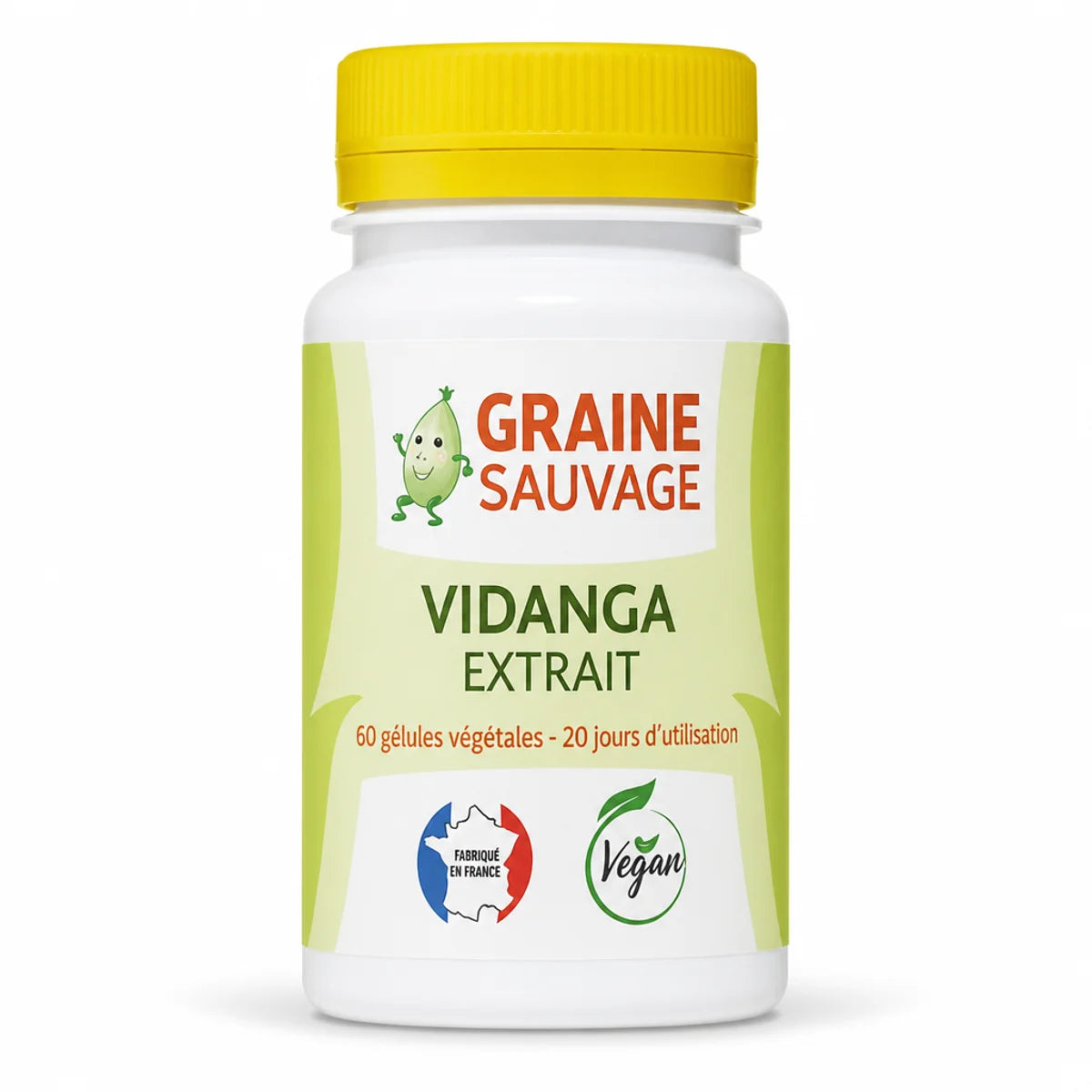 Vidanga extrait 60 gélules Graine Sauvage - Complément alimentaire naturel en flacon