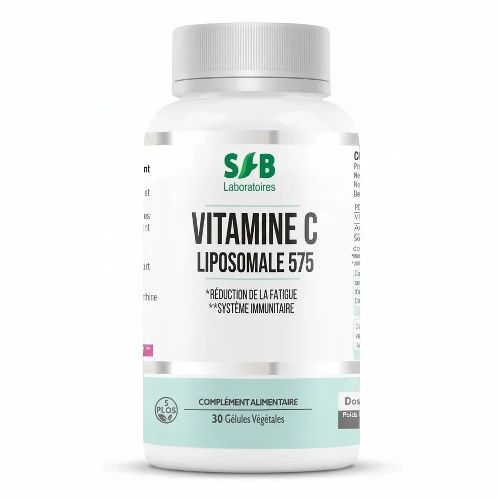 Vitamine C Liposomale 575 SFB en gélules - bouteille complément alimentaire