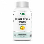 Vitamine K2 MK7 liposomale 60 gélules SFB bouteille blanche