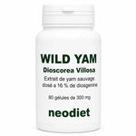 Flacon de 80 Gélules Yam Sauvage Dioscorea Villosa neodiet dosées à 300mg