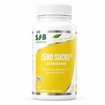 Flacon blanc Zéro Sucre Berbérine SFB gélules jaunes complément alimentaire