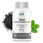 Zéro'gaz SFB - Gélules charbon actif et menthe fraîche pour digestion