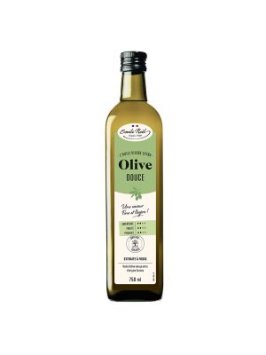 Bouteille de 750 ml d'huile d'olive douce de la marque Emile Noel