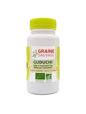 Guduchi en pilulier de 60 gélules de la marque Graine Sauvage